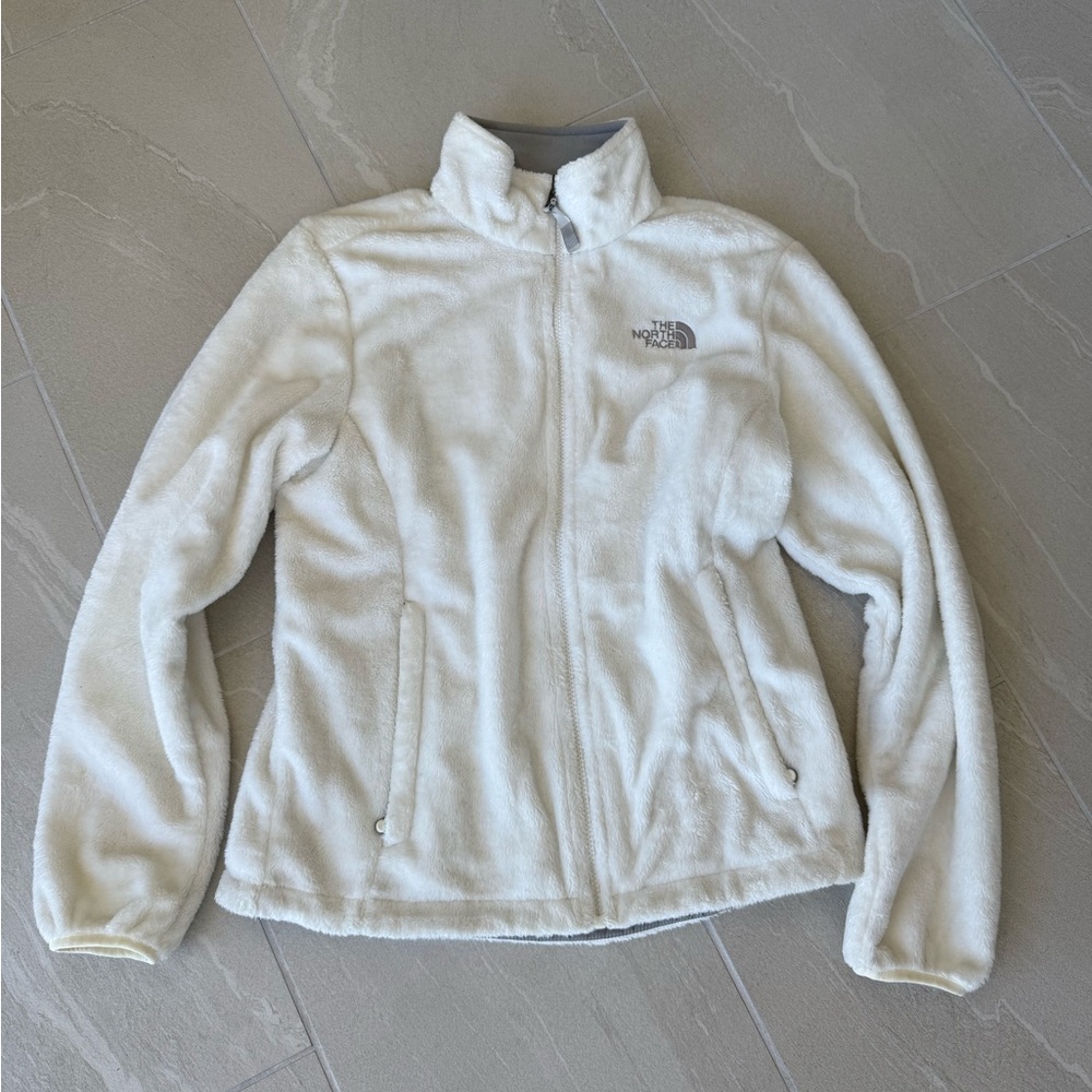 The North Face Women's White Fuzzy Jacket